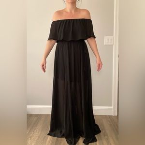 Black Maxi Dress - VICI DOLLS
